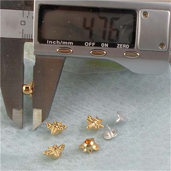 K136 Bee Alloy Rivets 8x10mm 100pcs/bag