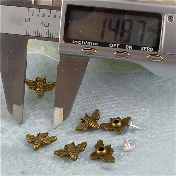 K160 Bee Alloy Rivets 11x15mm 100pcs/bag