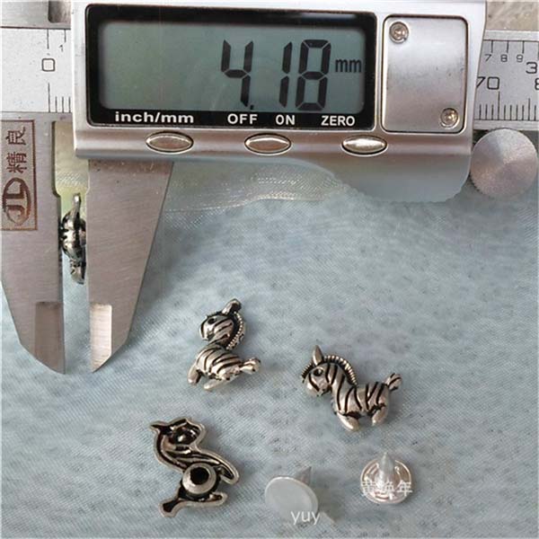 K171 Horse Alloy Rivets 11x15mm 100pcs/bag
