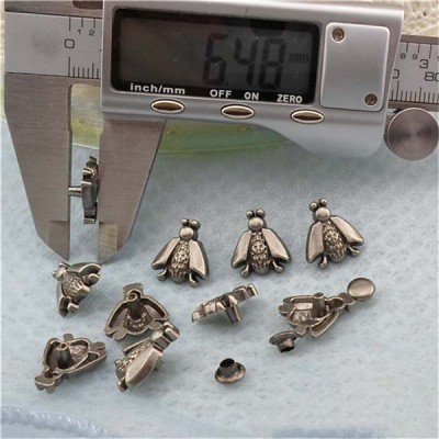 XK195 Bee Alloy Rivets 15x13.4mm 100pcs/bag