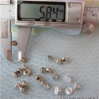 K017 Bucket Alloy Rivets 6×4mm 100pcs/bag