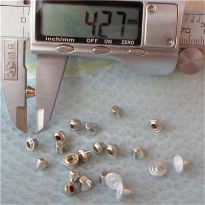 K017 Bucket Alloy Rivets 6×4mm 100pcs/bag