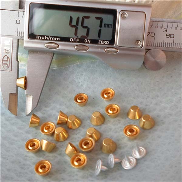 K018 Bucket Alloy Rivets 8x5mm 100pcs/bag