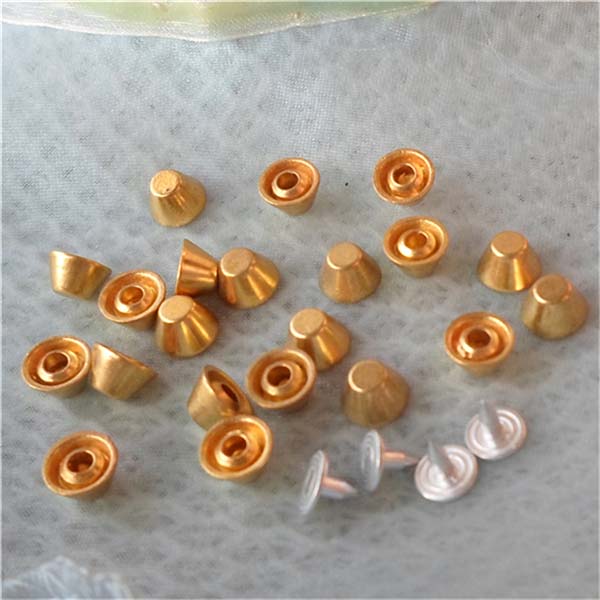 K018 Bucket Alloy Rivets 8x5mm 100pcs/bag