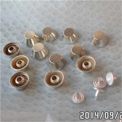 K020 Bucket Alloy Rivets 10x5mm 100pcs/bag