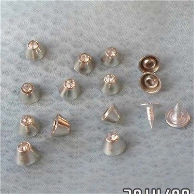 K022 Bucket Alloy Rivets  8x6mm 100pcs/bag