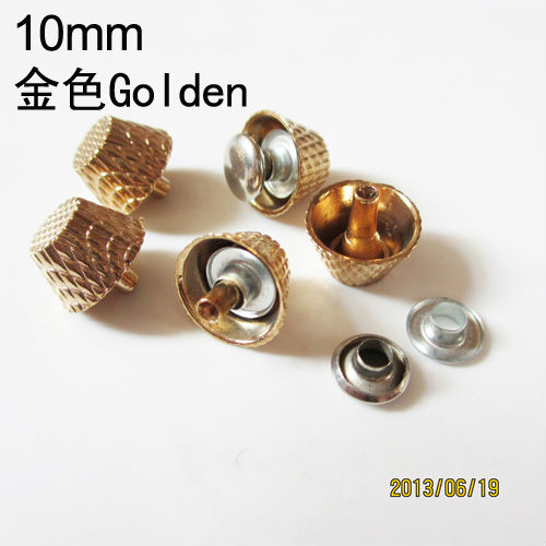 XK187 Bucket Alloy Rivets 11x10mm 100pcs/bag