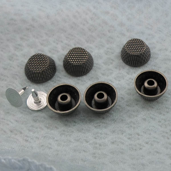 K187 Alloy Bucket Rivets For Leather 12x6mm  1000pcs/bag