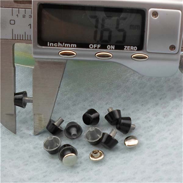 XK201 Bucket Alloy Rivets 7.5x7.6mm 1000pcs/bag