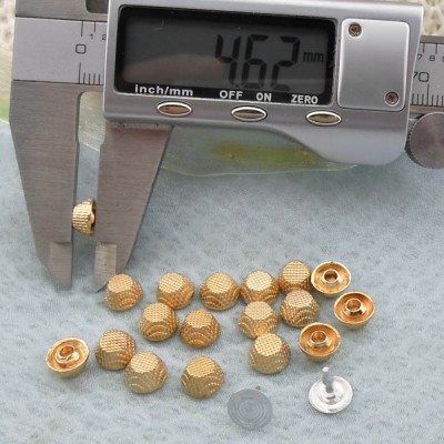 K259 Alloy Leather Bucket Rivets 8x5mm  1000pcs/bag