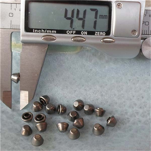 T033 Bucket Rivets(iron/brass) 6x4.5mm 1000pcs/bag