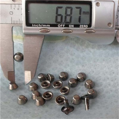 T034 Bucket Rivets(iron/brass) 7x4.4mm 1000pcs/bag