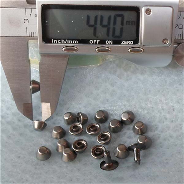 T034 Bucket Rivets(iron/brass) 7x4.4mm 1000pcs/bag