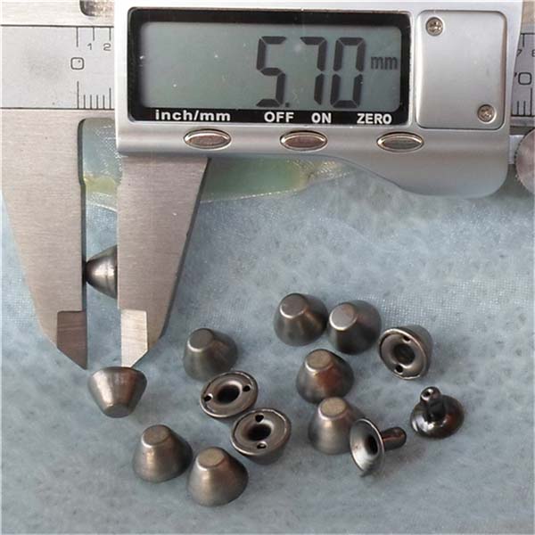 T036 Bucket Rivets(iron/brass) 9x5.7mm 1000pcs/bag
