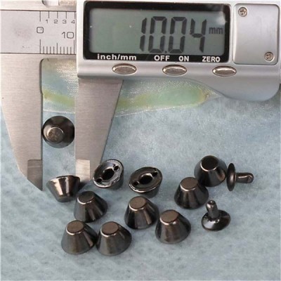 XT037 Bucket Rivets(iron/brass) 10x6mm 1000pcs/bag