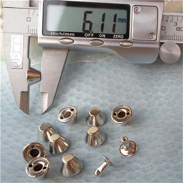 XT037 Bucket Rivets(iron/brass) 10x6mm 1000pcs/bag