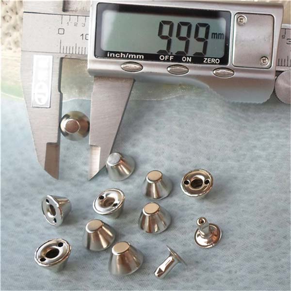 XT037 Bucket Rivets(iron/brass) 10x6mm 1000pcs/bag