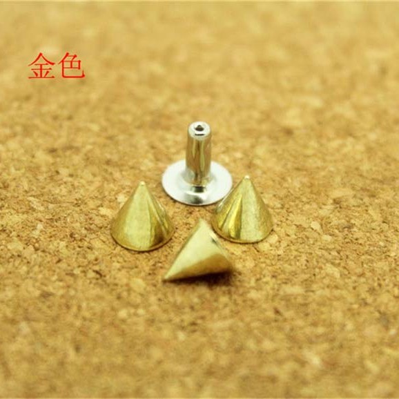 D0707 Cone Alloy Rivets 7x7mm 100pcs/bag