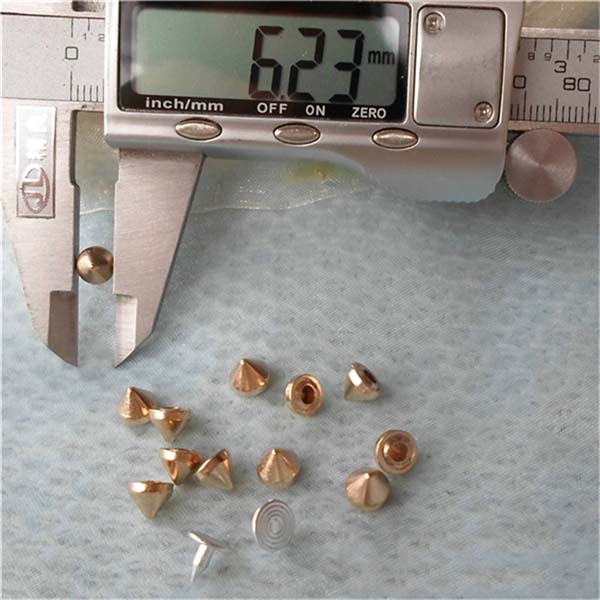 K001 Cone Alloy Rivets 6x5.3mm 100pcs/bag