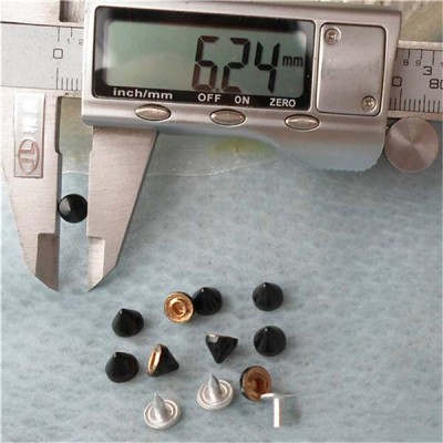 K001 Cone Alloy Rivets 6x5.3mm 100pcs/bag
