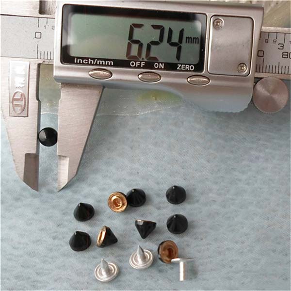 K001 Cone Alloy Rivets 6x5.3mm 100pcs/bag