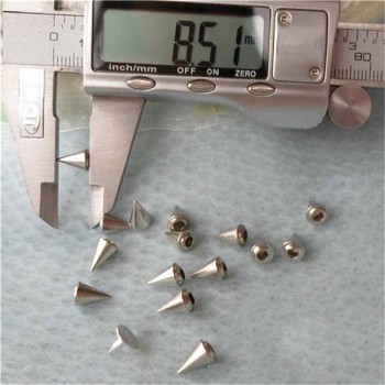 K004 Cone Alloy Rivets 5.5x8.5mm 100pcs/bag