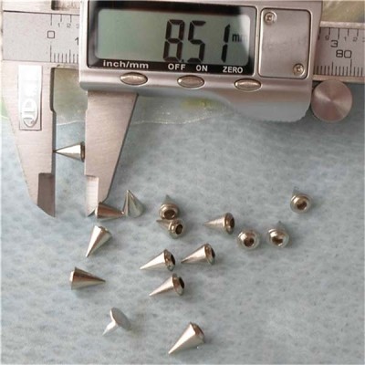 K004 Cone Alloy Rivets 5.5x8.5mm 100pcs/bag