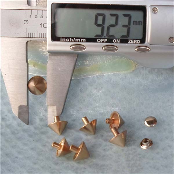 K008 Cone Alloy Rivets 9x8.5mm 100pcs/bag