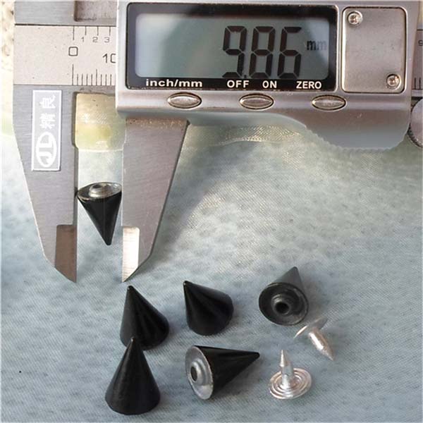 K013 Cone Alloy Rivets 10x14mm 100pcs/bag