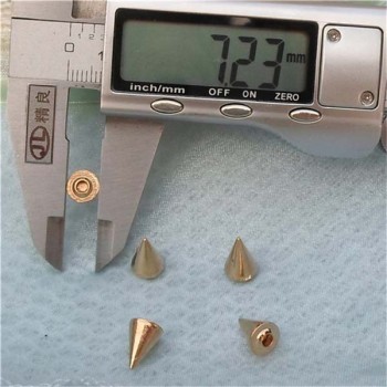 K014 Cone Alloy Rivets 7x10mm 100pcs/bag