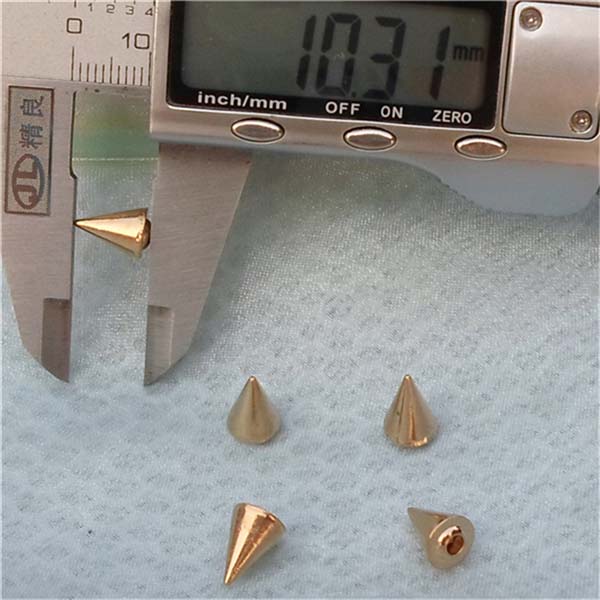 K014 Cone Alloy Rivets 7x10mm 100pcs/bag