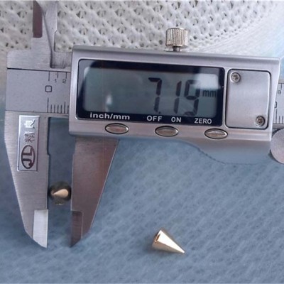 K014 Cone Alloy Rivets 7x10mm 100pcs/bag