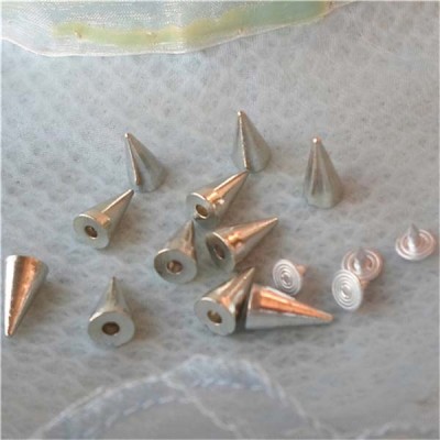 K015 Silver Cone Rivets 7x13mm 100pcs/bag