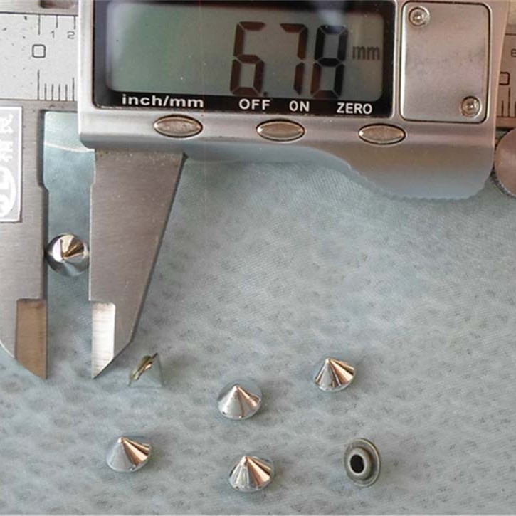 K168 Cone Alloy Rivets 7x5mm 100pcs/bag