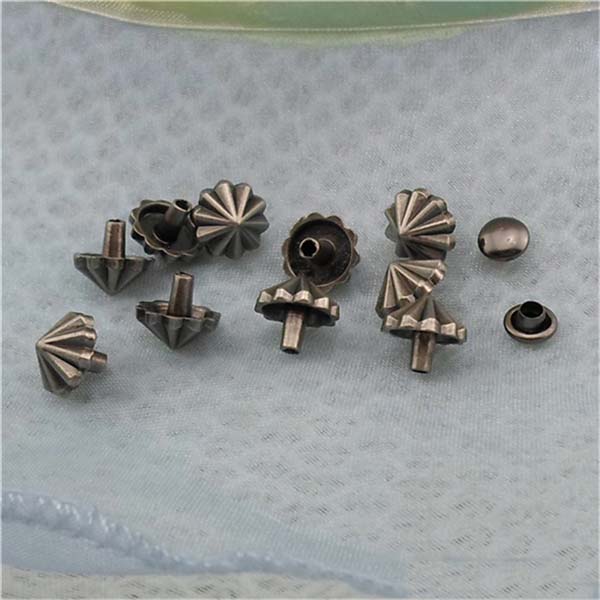 XK194 Cone Rivets For Clothing 9x8.5mm 100pcs/bag