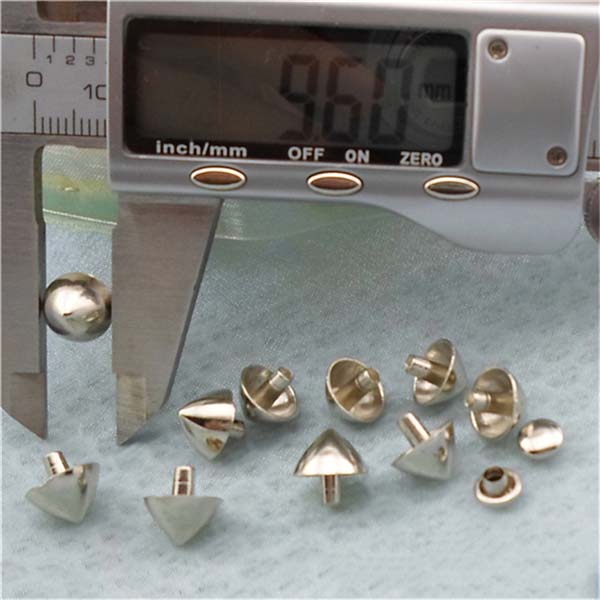 XK200 Alloy Conical Rivets 9.6x9.4mm 100pcs/bag