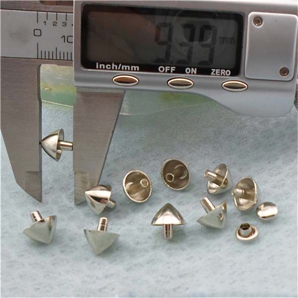 XK200 Alloy Conical Rivets 9.6x9.4mm 100pcs/bag