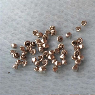 T017 Cone Rivets( iron/brass) 4x3mm 1000pcs/bag
