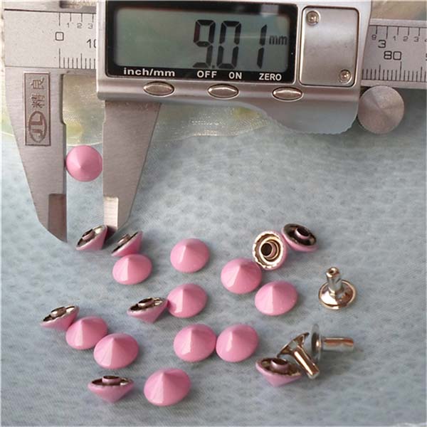 T021 Cone Rivets( iron/brass) 9x5mm 1000pcs/bag