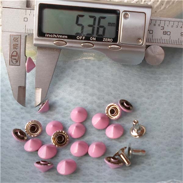 T021 Cone Rivets( iron/brass) 9x5mm 1000pcs/bag