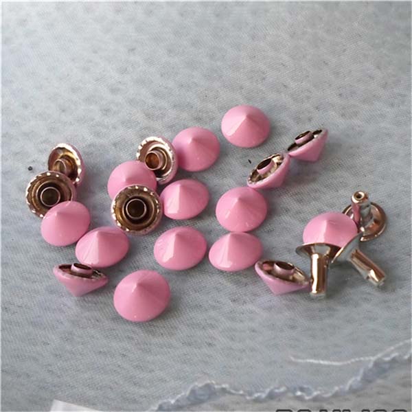 T021 Cone Rivets( iron/brass) 9x5mm 1000pcs/bag