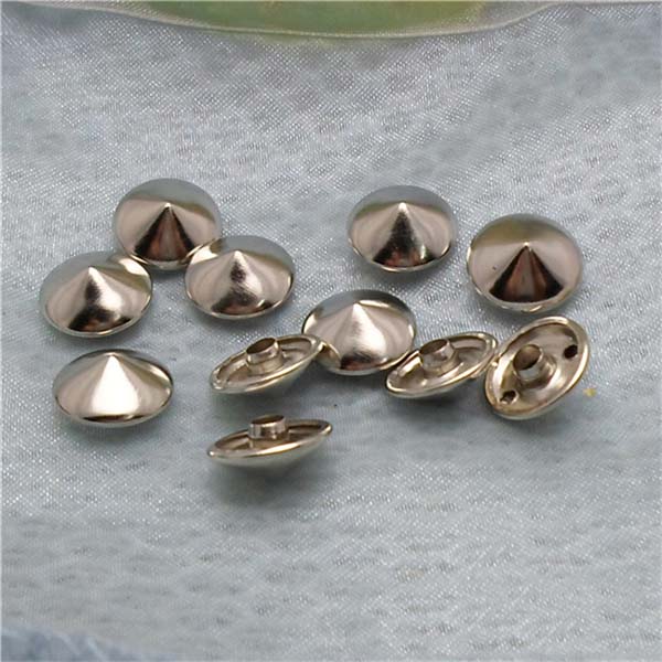 T061 Cone Rivets( iron/brass) 12x6mm 100pcs/bag