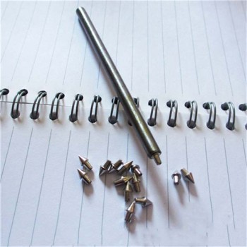 X010 Cone Alloy Rivets 4x5mm 100pcs/bag