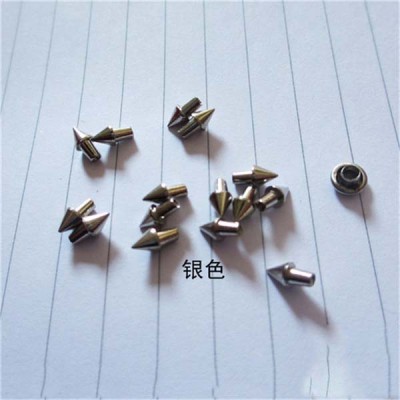 X010 Cone Alloy Rivets 4x5mm 100pcs/bag