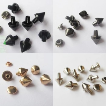 X011 Cone Alloy Rivets 7x6mm 100pcs/bag