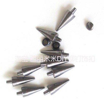 X012 Cone Alloy Rivets 7x16mm 100pcs/bag