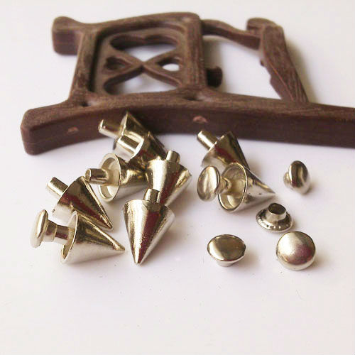 X014 British Cone Rivets 8x9mm 100pcs/bag