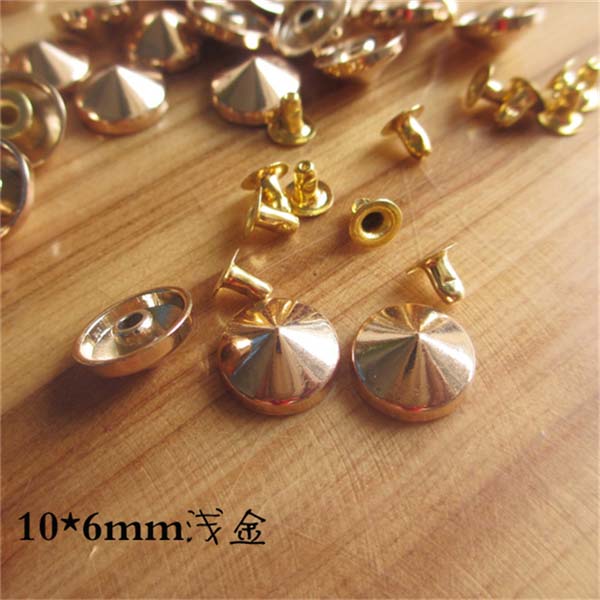 X1006 Punk Cone Rivets 10x6mm 1000pcs/bag