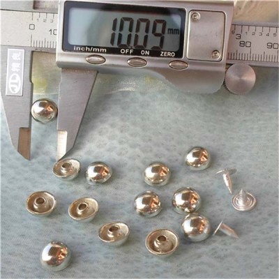 K184 Dome Alloy Rivets 10x6mm 1000pcs/bag