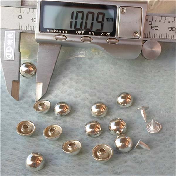 K184 Dome Alloy Rivets 10x6mm 1000pcs/bag